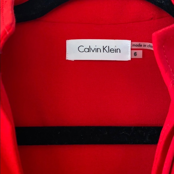 Calvin Klein NWOT A- Line Dress - Picture 3 of 3